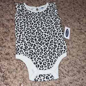 Cheetah print onesie!